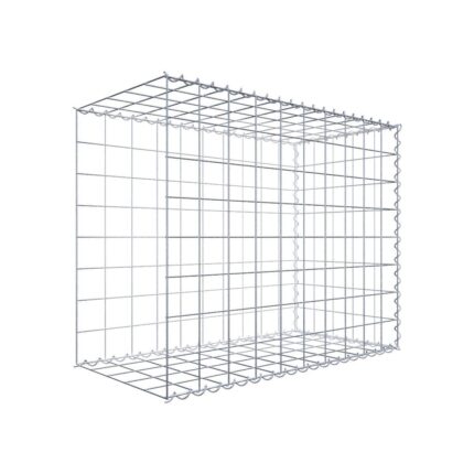 Anbaugabione Typ 2 100 cm x 80 cm x 50 cm (L x H x T), Maschenweite 10 cm x 10 cm, Spirale