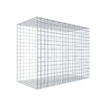 Anbaugabione Typ 2 100 cm x 80 cm x 50 cm (L x H x T), Maschenweite 5 cm x 5 cm, C-Ring