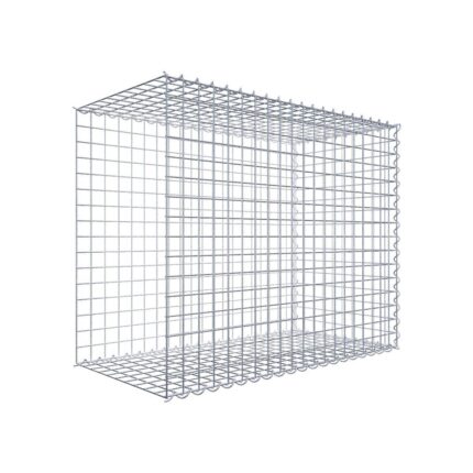 Anbaugabione Typ 2 100 cm x 80 cm x 50 cm (L x H x T), Maschenweite 5 cm x 5 cm, Spirale