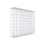 Anbaugabione Typ 2 100 cm x 90 cm x 20 cm, Maschenweite 5 cm x 10 cm, C-Ring