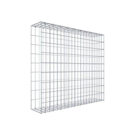 Anbaugabione Typ 2 100 cm x 90 cm x 20 cm, Maschenweite 5 cm x 10 cm, C-Ring