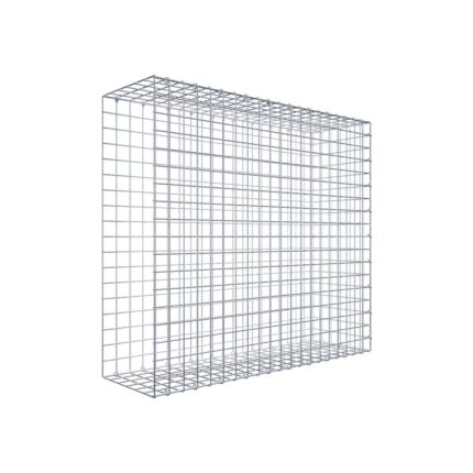 Anbaugabione Typ 2 100 cm x 90 cm x 30 cm (L x H x T), Maschenweite 5 cm x 5 cm, C-Ring
