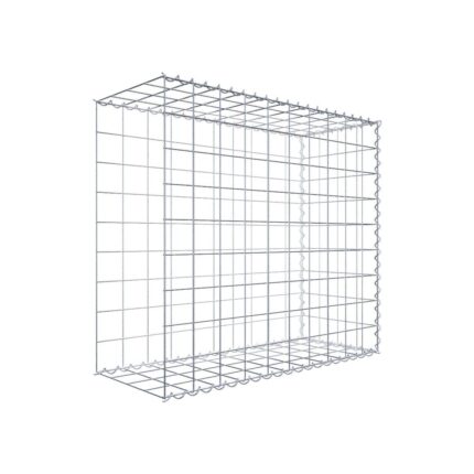 Anbaugabione Typ 2 100 cm x 90 cm x 40 cm (L x H x T), Maschenweite 10 cm x 10 cm, Spirale