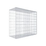 Anbaugabione Typ 2 100 cm x 90 cm x 40 cm (L x H x T), Maschenweite 5 cm x 10 cm, Spirale