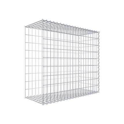 Anbaugabione Typ 2 100 cm x 90 cm x 40 cm (L x H x T), Maschenweite 5 cm x 10 cm, Spirale