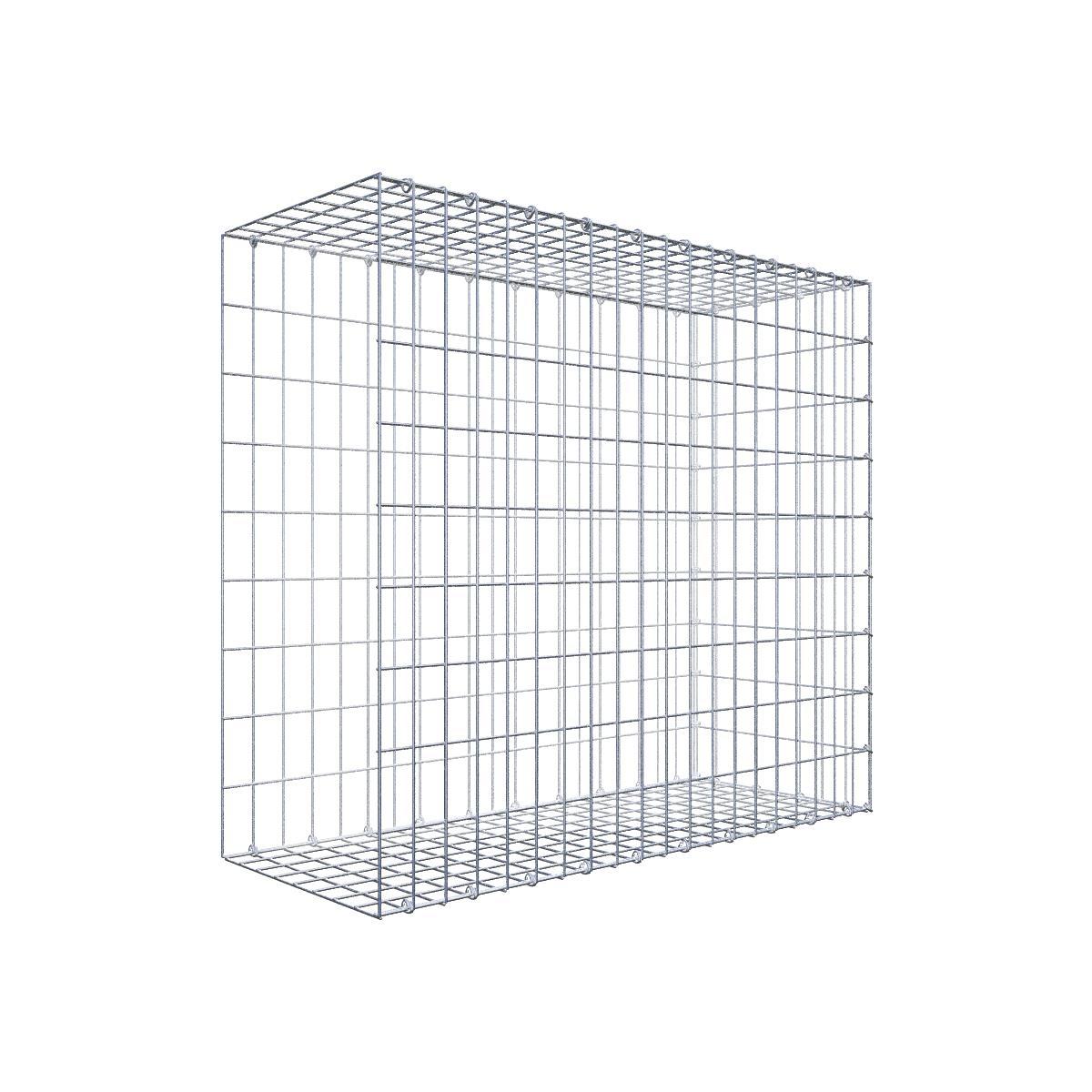 Anbaugabione Typ 2 100 cm x 90 cm x 40 cm, Maschenweite 5 cm x 10 cm, C-Ring