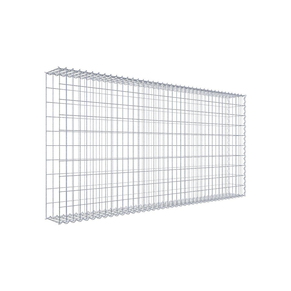 Anbaugabione Typ 2 200 cm x 100 cm x 20 cm (L x H x T), Maschenweite 5 cm x 10 cm, Spirale