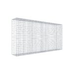 Anbaugabione Typ 2 200 cm x 100 cm x 30 cm (L x H x T), Maschenweite 5 cm x 5 cm, C-Ring