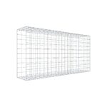 Anbaugabione Typ 2 200 cm x 100 cm x 40 cm (L x H x T), Maschenweite 10 cm x 10 cm, C-Ring