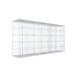 Anbaugabione Typ 2 200 cm x 100 cm x 40 cm (L x H x T), Maschenweite 5 cm x 20 cm, C-Ring