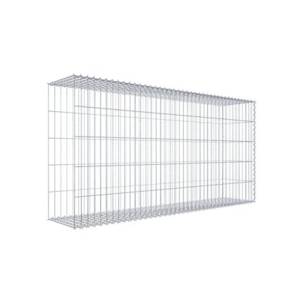 Anbaugabione Typ 2 200 cm x 100 cm x 40 cm (L x H x T), Maschenweite 5 cm x 20 cm, Spirale