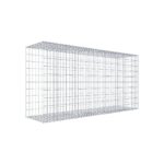 Anbaugabione Typ 2 200 cm x 100 cm x 50 cm (L x H x T), Maschenweite 5 cm x 10 cm, Spirale