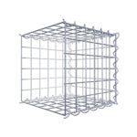 Anbaugabione Typ 2 30 cm x 30 cm x 30 cm (L x H x T), Maschenweite 5 cm x 5 cm, Spirale