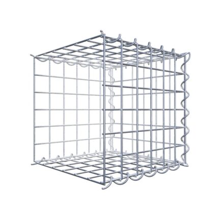 Anbaugabione Typ 2 30 cm x 30 cm x 30 cm (L x H x T), Maschenweite 5 cm x 5 cm, Spirale