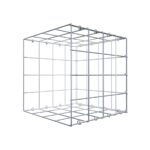 Anbaugabione Typ 2 40 cm x 40 cm x 40 cm (L x H x T), Maschenweite 10 cm x 10 cm, C-Ring