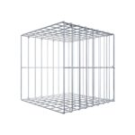 Anbaugabione Typ 2 40 cm x 40 cm x 40 cm (L x H x T), Maschenweite 5 cm x 20 cm, C-Ring