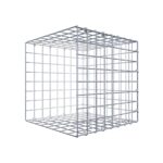 Anbaugabione Typ 2 40 cm x 40 cm x 40 cm (L x H x T), Maschenweite 5 cm x 5 cm, C-Ring