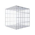 Anbaugabione Typ 2 40 cm x 40 cm x 40 cm, Maschenweite 5 cm x 10 cm, C-Ring