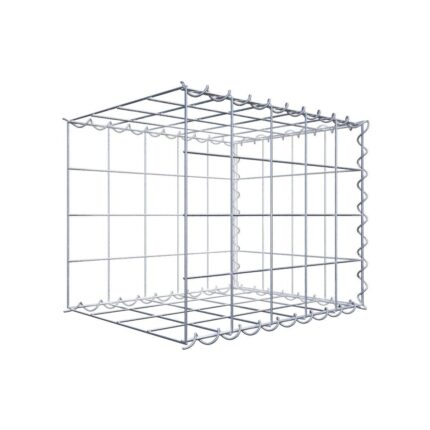 Anbaugabione Typ 2 50 cm x 40 cm x 40 cm (L x H x T), Maschenweite 10 cm x 10 cm, Spirale