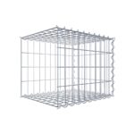 Anbaugabione Typ 2 50 cm x 40 cm x 40 cm (L x H x T), Maschenweite 5 cm x 10 cm, Spirale