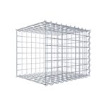 Anbaugabione Typ 2 50 cm x 40 cm x 40 cm (L x H x T), Maschenweite 5 cm x 5 cm, Spirale