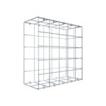 Anbaugabione Typ 2 50 cm x 50 cm x 20 cm (L x H x T), Maschenweite 10 cm x 10 cm, C-Ring