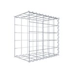 Anbaugabione Typ 2 50 cm x 50 cm x 30 cm (L x H x T), Maschenweite 10 cm x 10 cm, Spirale