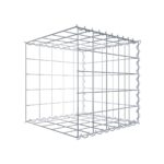 Anbaugabione Typ 2 50 cm x 50 cm x 50 cm (L x H x T), Maschenweite 10 cm x 10 cm, Spirale