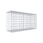 Anbaugabione Typ 2 80 cm x 40 cm x 20 cm (L x H x T), Maschenweite 5 cm x 5 cm, Spirale