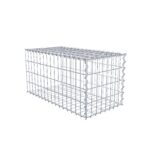 Anbaugabione Typ 2 80 cm x 40 cm x 40 cm (L x H x T), Maschenweite 5 cm x 10 cm, Spirale