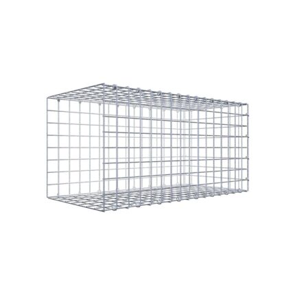Anbaugabione Typ 2 80 cm x 40 cm x 40 cm (L x H x T), Maschenweite 5 cm x 5 cm, C-Ring