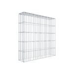 Anbaugabione Typ 3 100 cm x 100 cm x 20 cm (L  x H x T), Maschenweite 5 cm x 20 cm, C-Ring