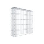 Anbaugabione Typ 3 100 cm x 100 cm x 20 cm (L x H x T), Maschenweite 5 cm x 20 cm, Spirale