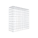 Anbaugabione Typ 3 100 cm x 100 cm x 30 cm (L x H x T), Maschenweite 10 cm x 10 cm, C-Ring