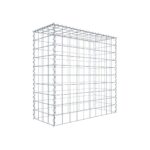 Anbaugabione Typ 3 100 cm x 100 cm x 40 cm (L x H x T), Maschenweite 10 cm x 10 cm, Spirale