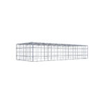 Anbaugabione Typ 3 100 cm x 20 cm x 40 cm (L x H x T), Maschenweite 5 cm x 5 cm, C-Ring
