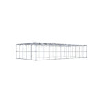 Anbaugabione Typ 3 100 cm x 20 cm x 50 cm (L x H x T), Maschenweite 10 cm x 10 cm, C-Ring