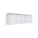 Anbaugabione Typ 3 100 cm x 30 cm x 20 cm (L x H x T), Maschenweite 5 cm x 5 cm, C-Ring