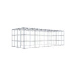 Anbaugabione Typ 3 100 cm x 30 cm x 40 cm (L x H x T), Maschenweite 10 cm x 10 cm, C-Ring