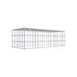 Anbaugabione Typ 3 100 cm x 30 cm x 40 cm (L x H x T), Maschenweite 5 cm x 10 cm, C-Ring