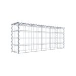 Anbaugabione Typ 3 100 cm x 40 cm x 20 cm (L x H x T), Maschenweite 10 cm x 10 cm, Spirale