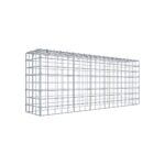 Anbaugabione Typ 3 100 cm x 40 cm x 20 cm (L x H x T), Maschenweite 5 cm x 5 cm, C-Ring