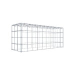 Anbaugabione Typ 3 100 cm x 40 cm x 30 cm (L x H x T), Maschenweite 10 cm x 10 cm, C-Ring