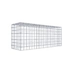 Anbaugabione Typ 3 100 cm x 40 cm x 30 cm (L x H x T), Maschenweite 5 cm x 5 cm, C-Ring