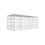 Anbaugabione Typ 3 100 cm x 40 cm x 40 cm (L x H x T), Maschenweite 5 cm x 10 cm, C-Ring