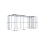 Anbaugabione Typ 3 100 cm x 40 cm x 40 cm (L  x H x T), Maschenweite 5 cm x 20 cm, C-Ring