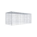 Anbaugabione Typ 3 100 cm x 40 cm x 40 cm (L x H x T), Maschenweite 5 cm x 5 cm, Spirale