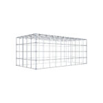 Anbaugabione Typ 3 100 cm x 40 cm x 50 cm (L x H x T), Maschenweite 10 cm x 10 cm, C-Ring