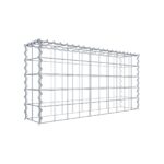 Anbaugabione Typ 3 100 cm x 50 cm x 20 cm (L x H x T), Maschenweite 10 cm x 10 cm, Spirale