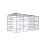 Anbaugabione Typ 3 100 cm x 50 cm x 50 cm (L x H x T), Maschenweite 5 cm x 5 cm, Spirale